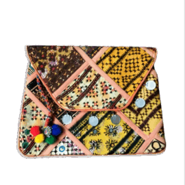 Desert Echo Boho Clutch