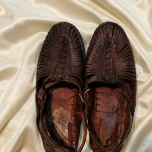 Classic Brown Handmade Leather Mojari